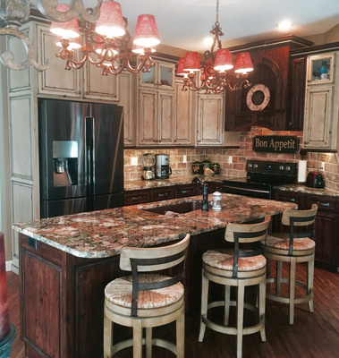 Don's Custom Cabinets - Example Kitchen
